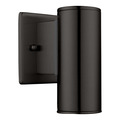 Eglo Matte Black Riga One Light Outdoor Wall Sconce 200032A